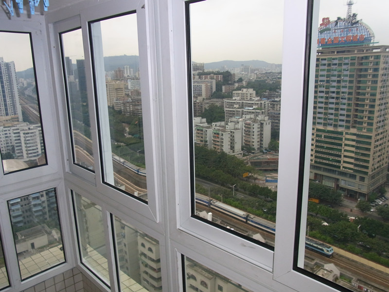 最好隔音窗--朗斯隔音窗隔音玻璃  广州银汇华庭（隔音窗型号HG015）