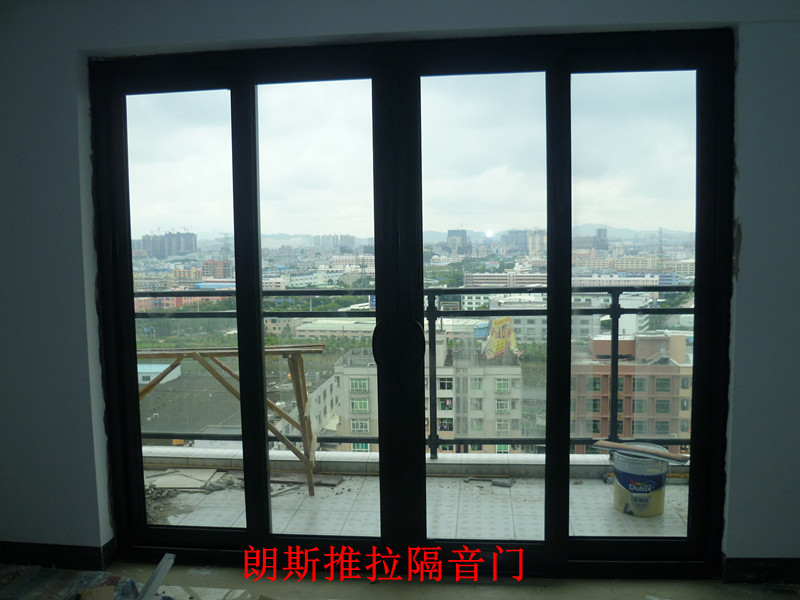 广州隔音窗--朗斯隔音窗户阳台隔音窗 东莞幸福里花园(隔音窗型号HG015)