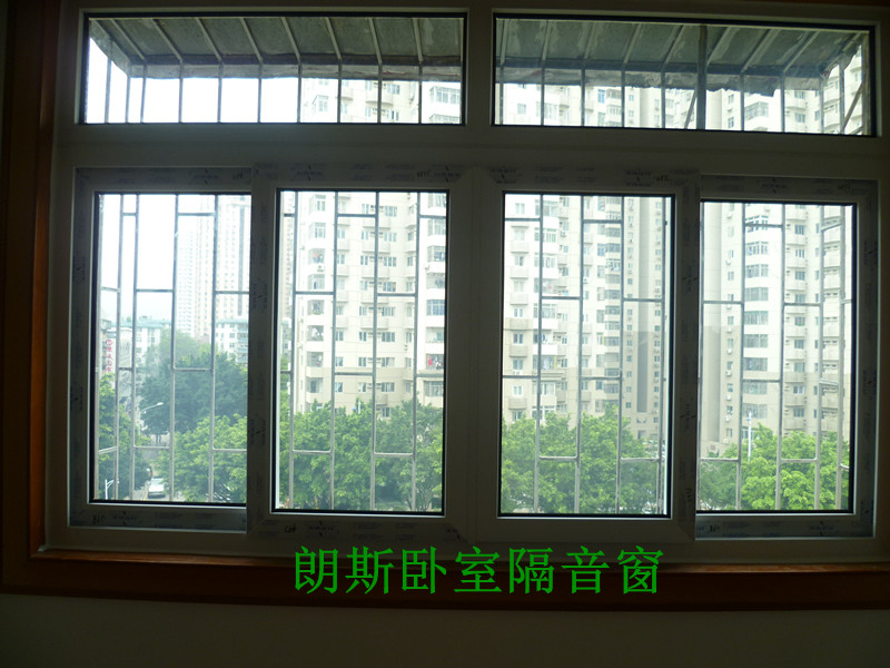 隔音窗--深圳隔音玻璃厂家卧室隔音窗 深圳景丽花园（隔音窗型号HG015）